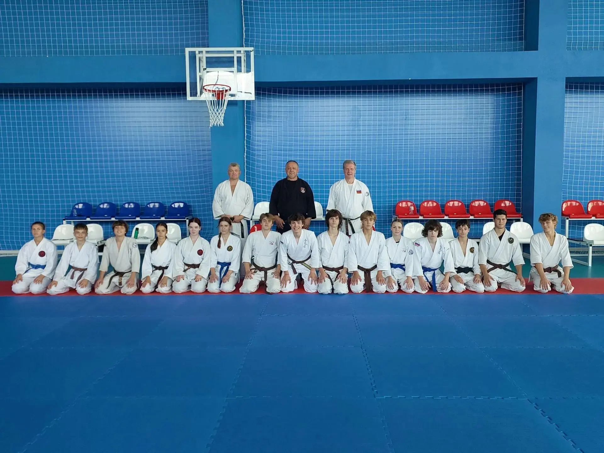 🥋 В посёлке Пересыпь Краснодарского края на базе ДСОЛ «Фламинго» проходят учебно-трени...