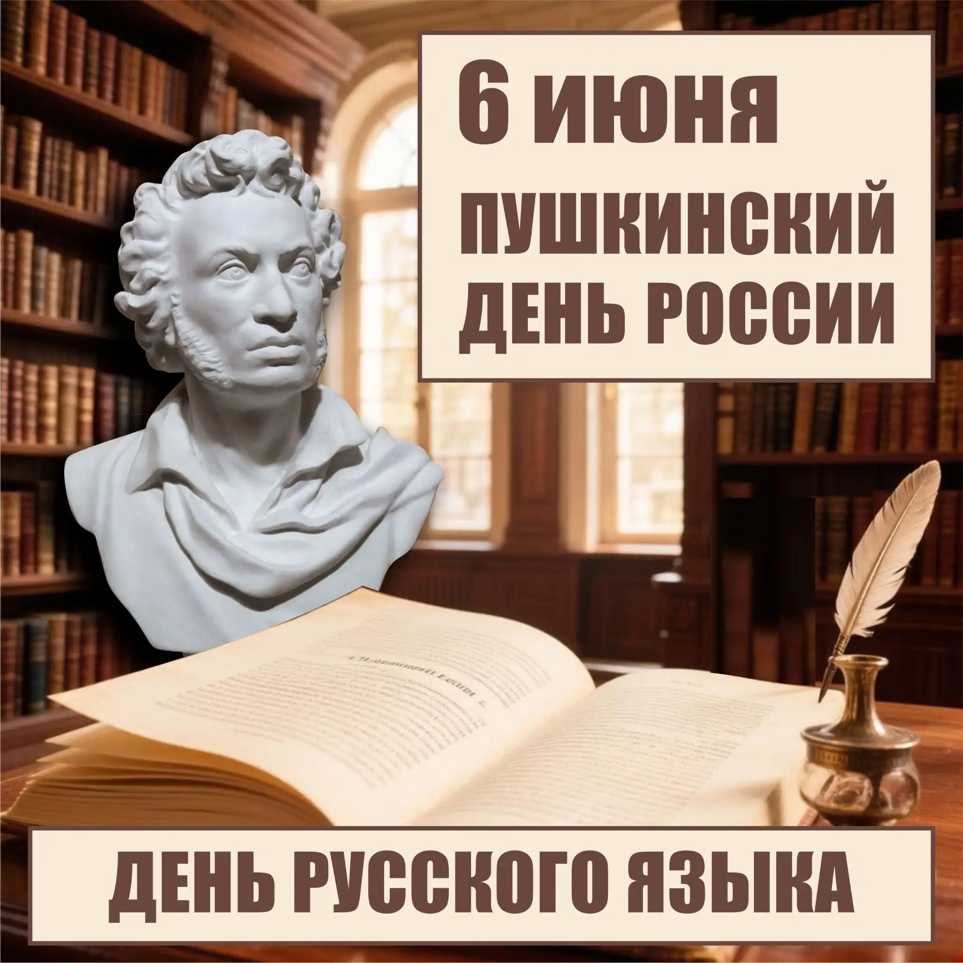 6 июня в России отмечают День русского языка и день рождения Александра Сергеевича Пушк...