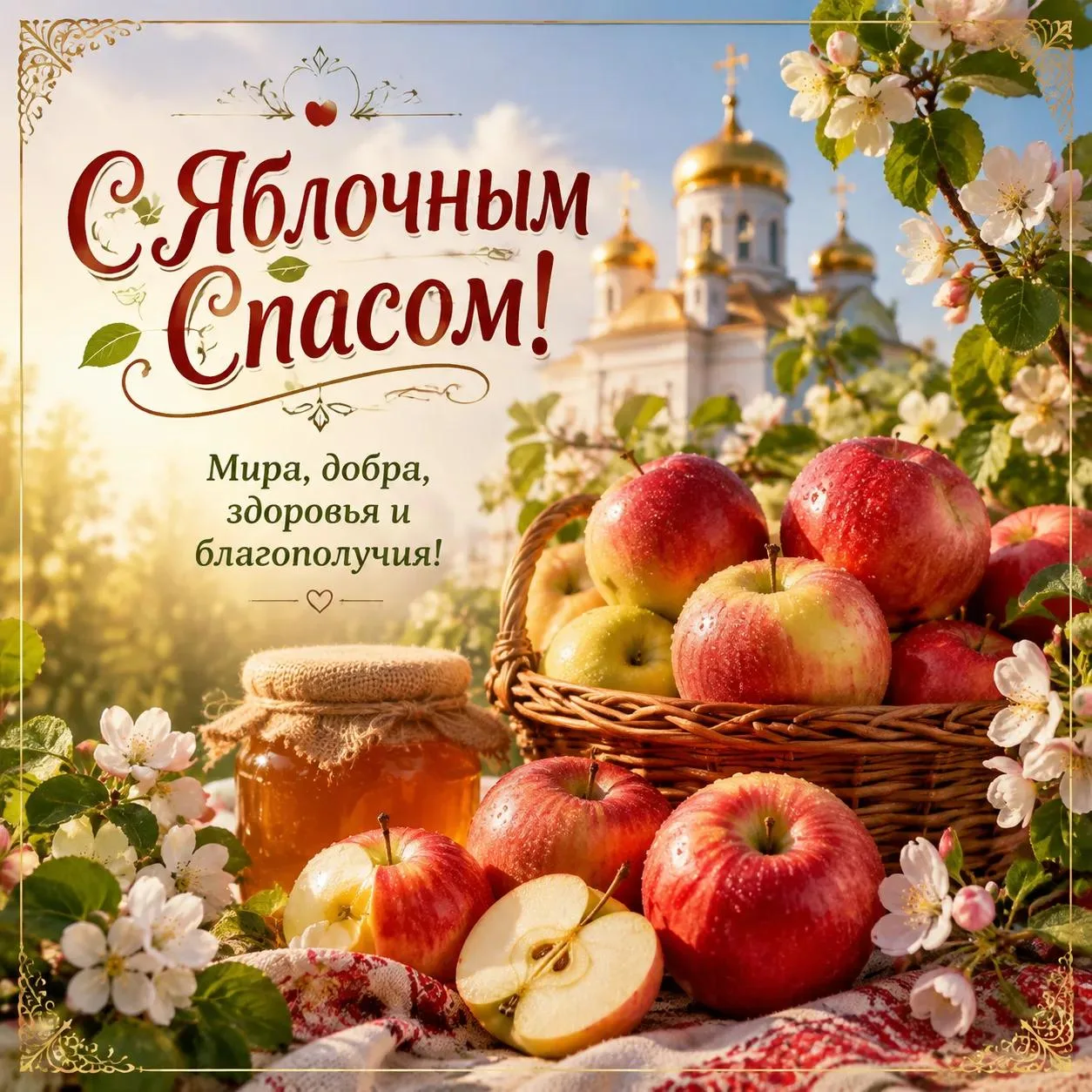 Яблочный Спас сегодня! 🍎✨