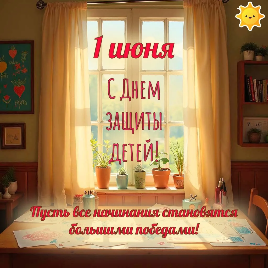 👫С Днем защиты детей! С первым днем лета!