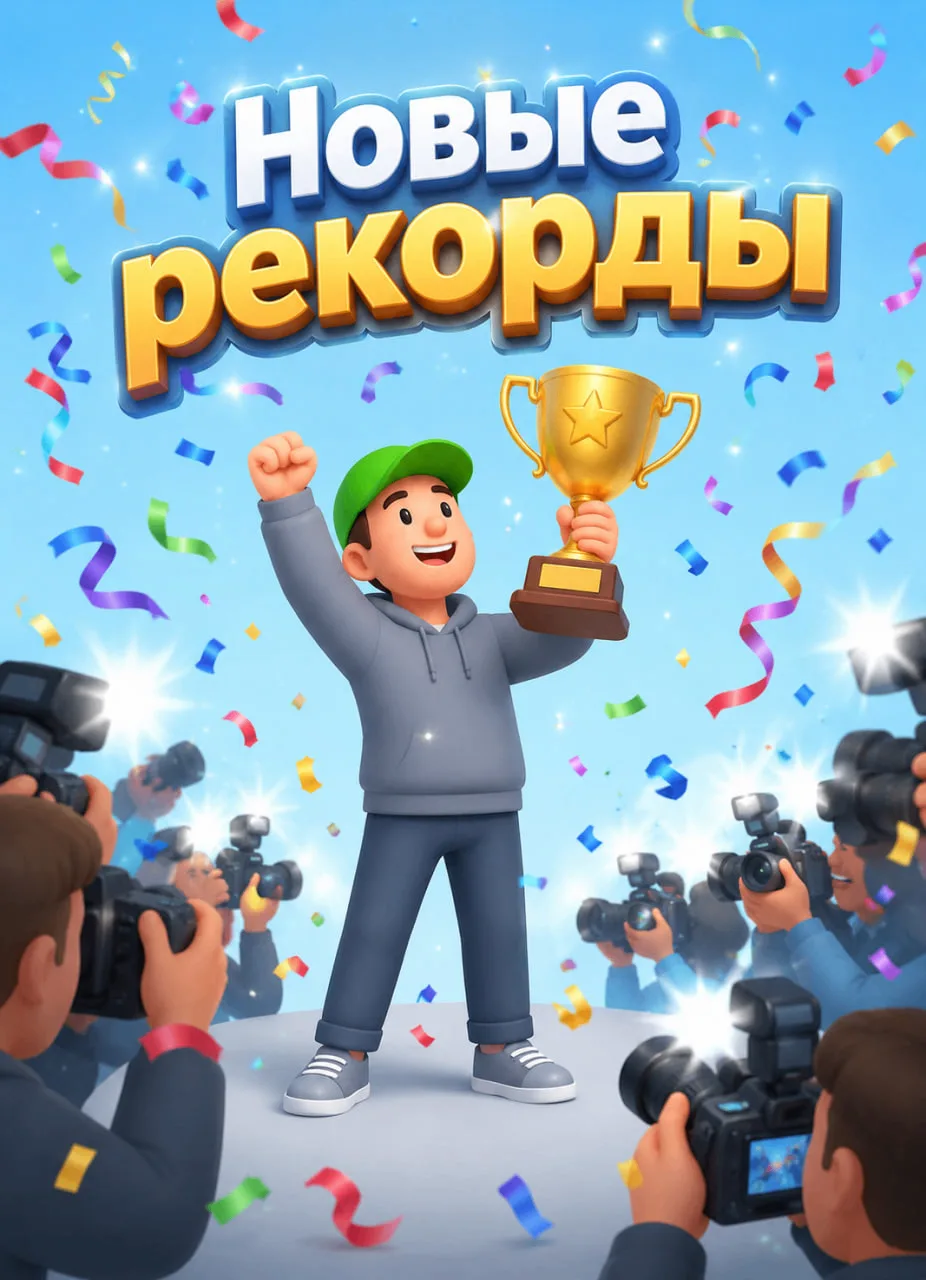 За последние 3 дня мы установили несколько новых внутренних рекордов:
