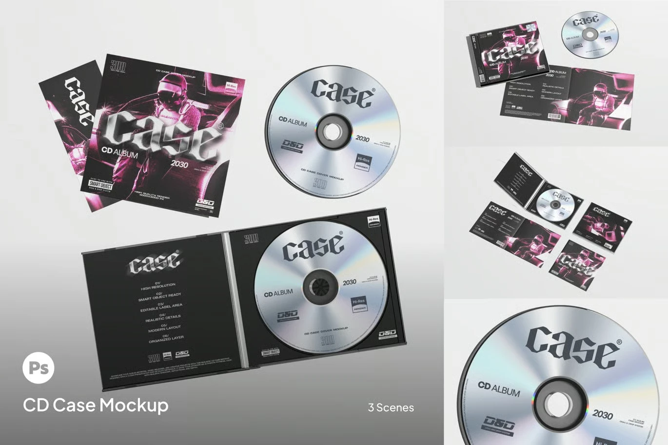 ✅ Album Cover Mockup