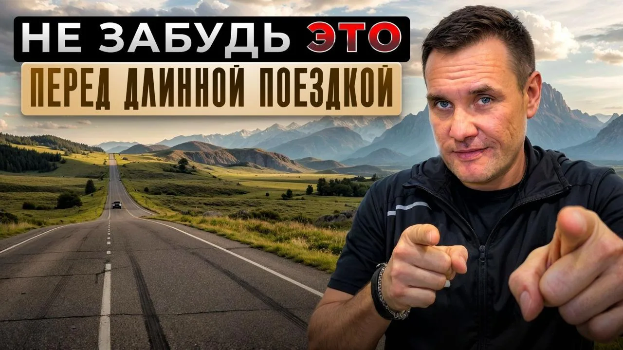 Дальняя поездка — это не просто сел и поехал!