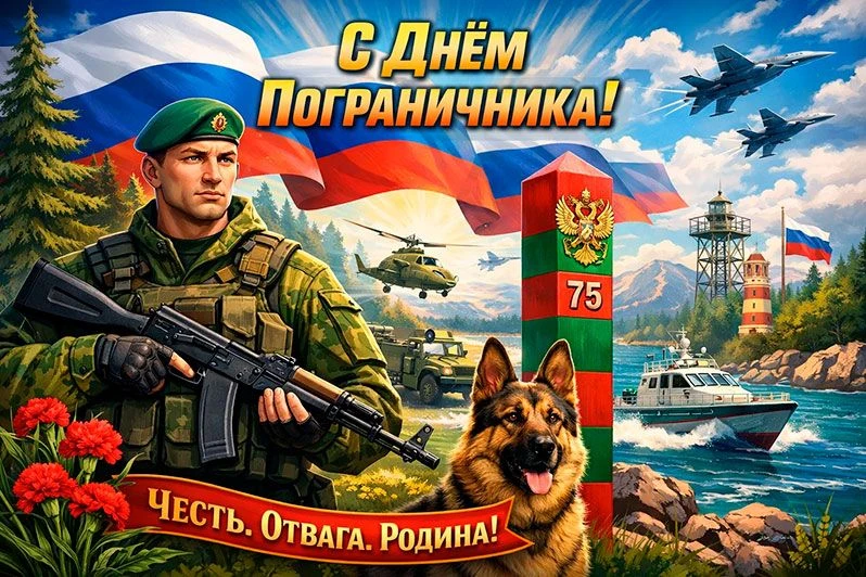С днем пограничника!