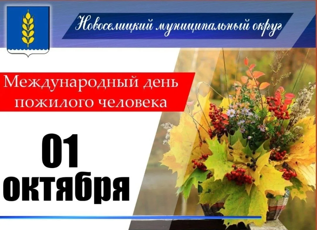 Дорогие новосельчане – уважаемые представители старшего поколения!