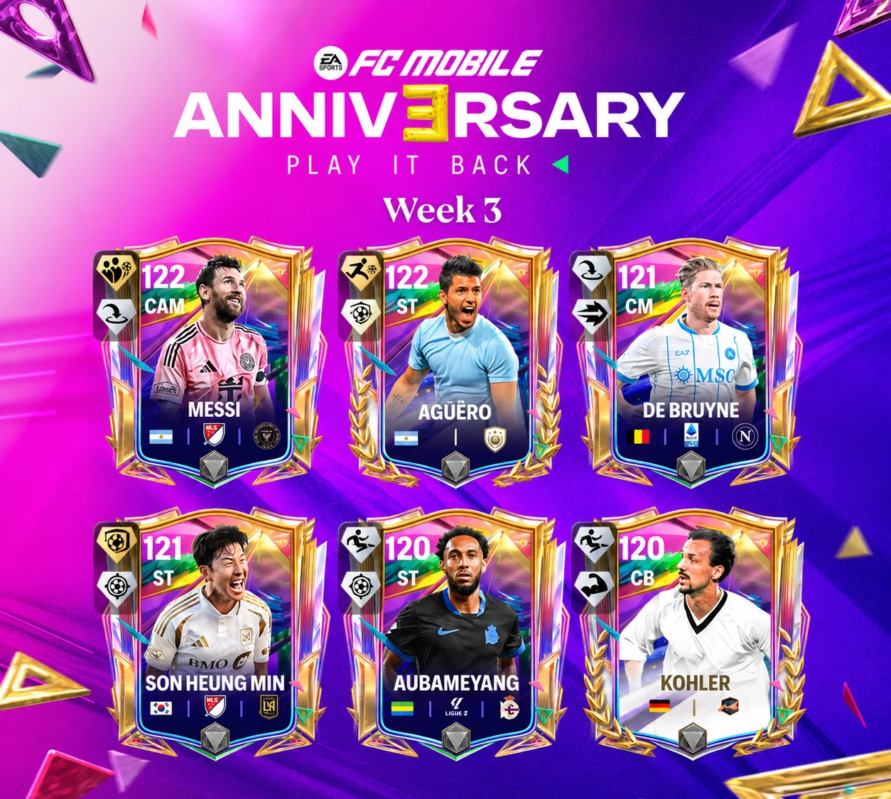 FC Mobile — инсайдеры раскрыли все карты события Годовщина. Не хватало лишь третьей нед...