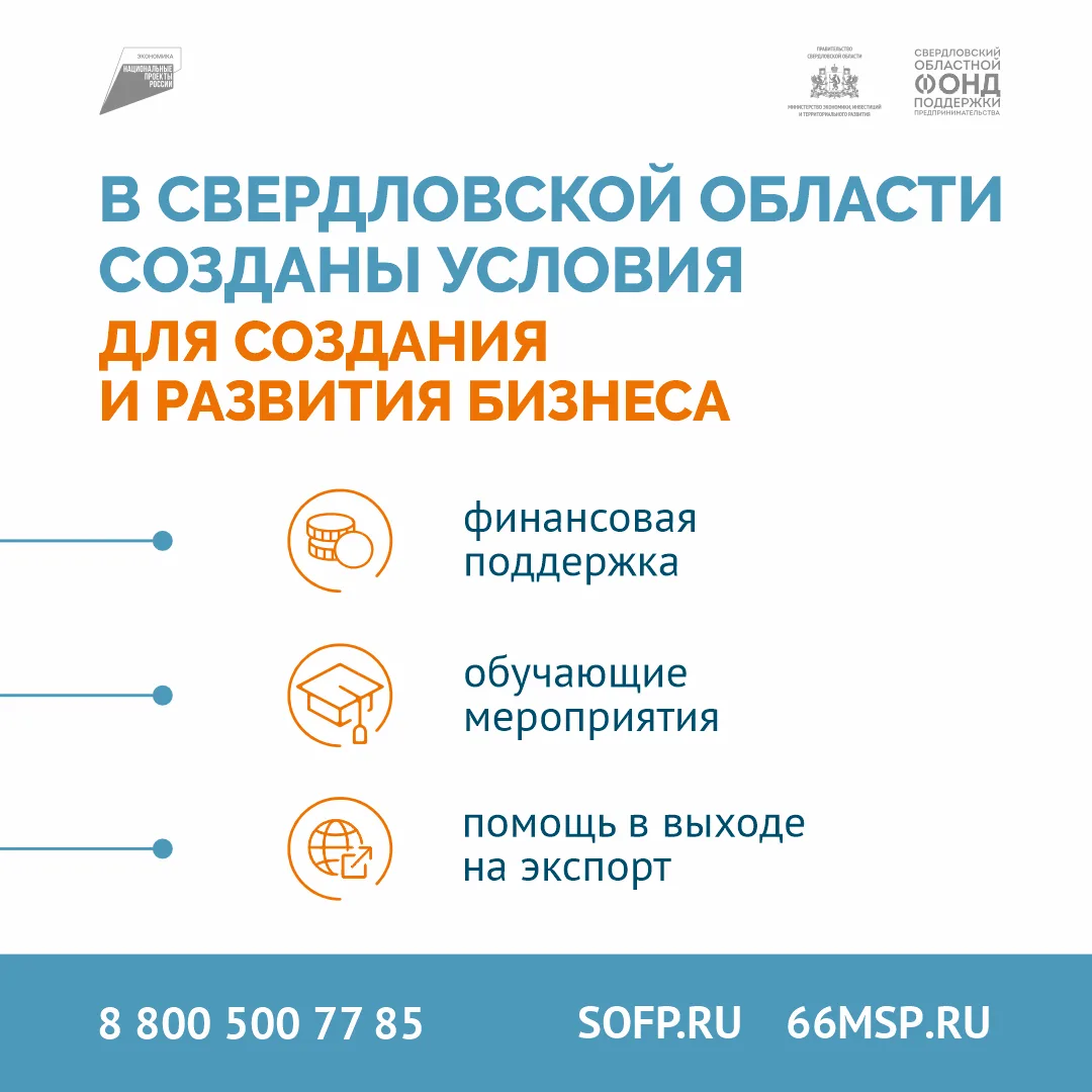 комфортные условия для предпринимательства