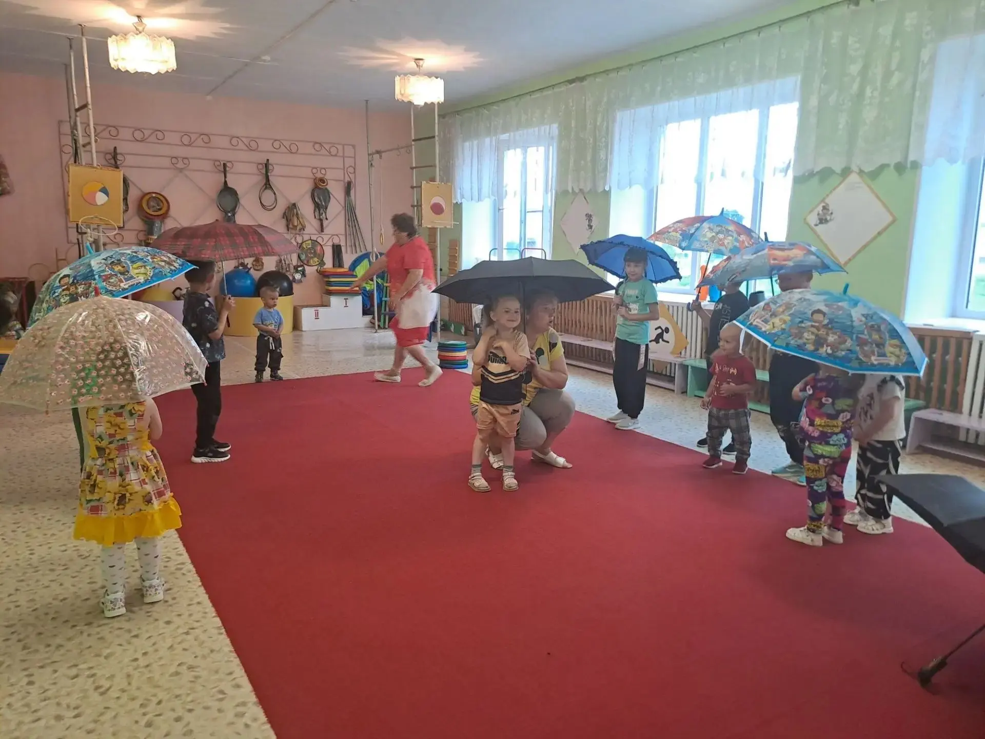 В детском саду прошла неделя "Летних дождей".
