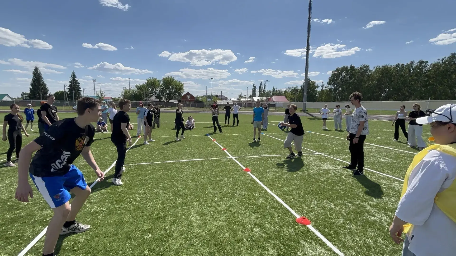 🔥 Вызов принят!    🤾‍♂ Сегодня в городе прошёл муниципальный этап физкультурного мероприятия «Вызов 