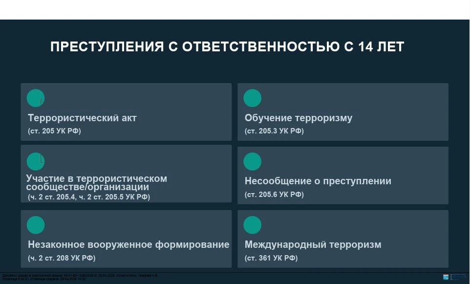 ❗️Во Всеволожском ЦО, в целях формирования нетерпимого отношения к экстремизму и терроризму, система