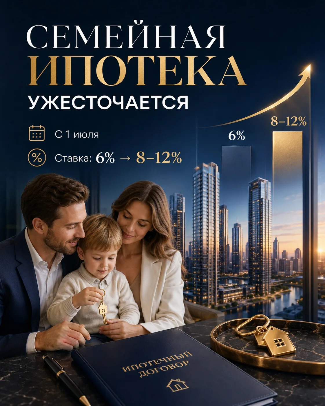 Семейная ипотека: окно начинает сужаться.