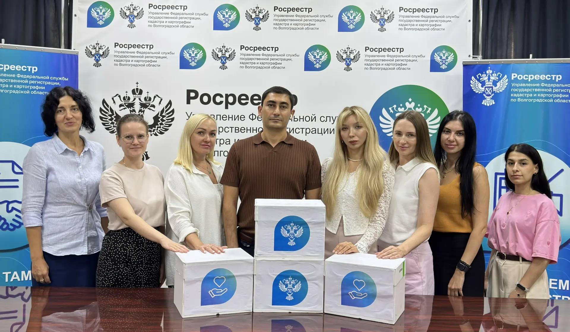 🎓Накануне нового учебного года коллектив Управления Росреестра по Волгоградской област...