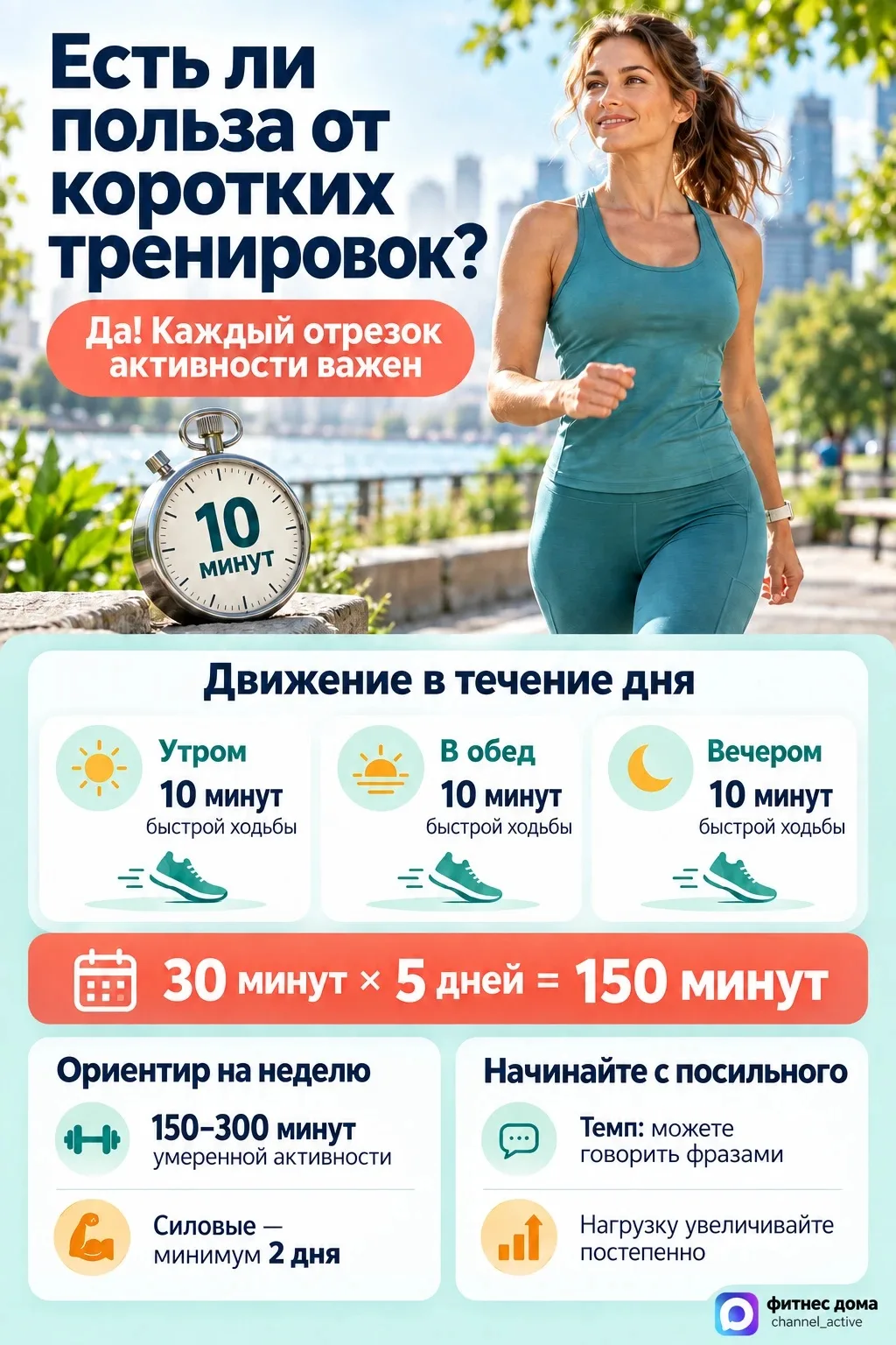 Есть ли польза от коротких тренировок?