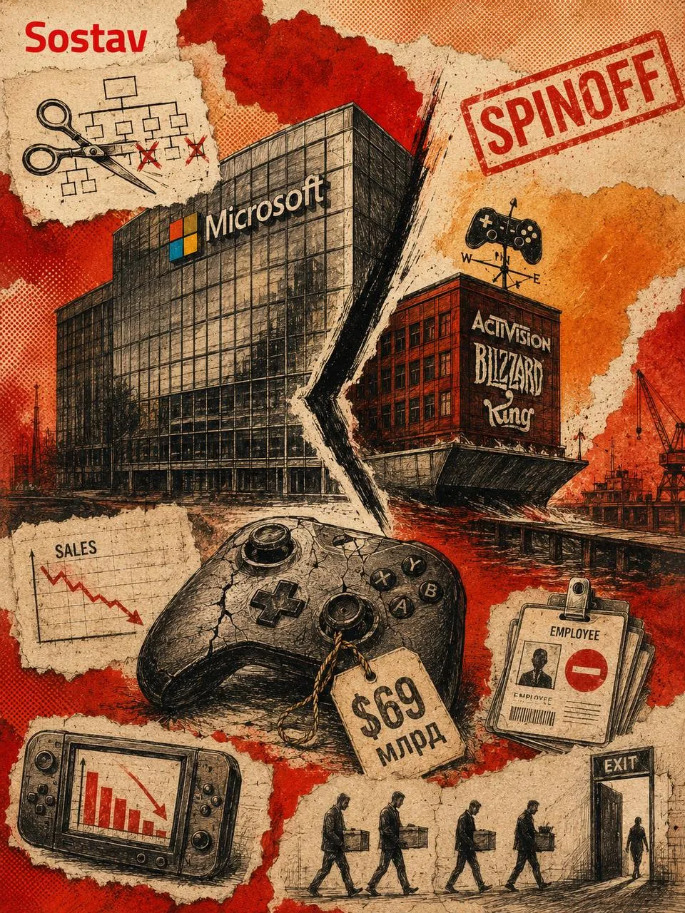 🎮 Xbox ждут большие перемены

Microsoft собирается выделить Xbox в отдельную компанию. Корпорация и