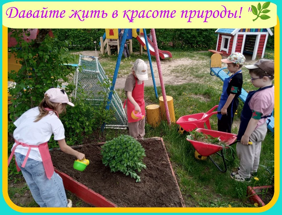 🌿Эколого-творческая акция «Давайте жить в красоте природы»!