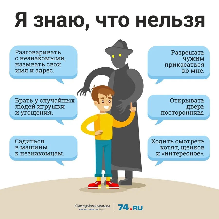 ❤️ Безопасность ребёнка — наша общая забота

Неважно, сколько ребёнку лет — с ним всегда нужно разго