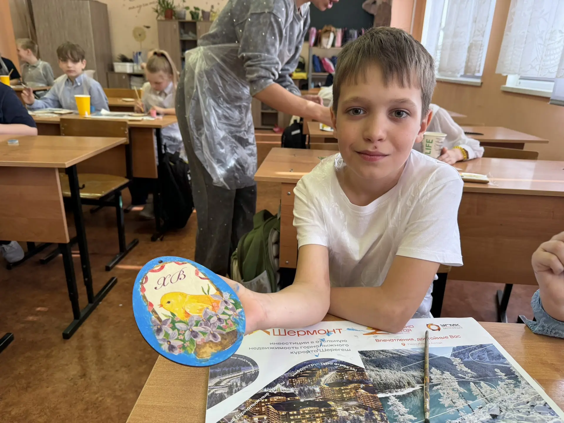 🍪✨ Пряничное настроение и пасхальные чудеса в школе!  В преддверии светлого праздника Пасхи пришел в