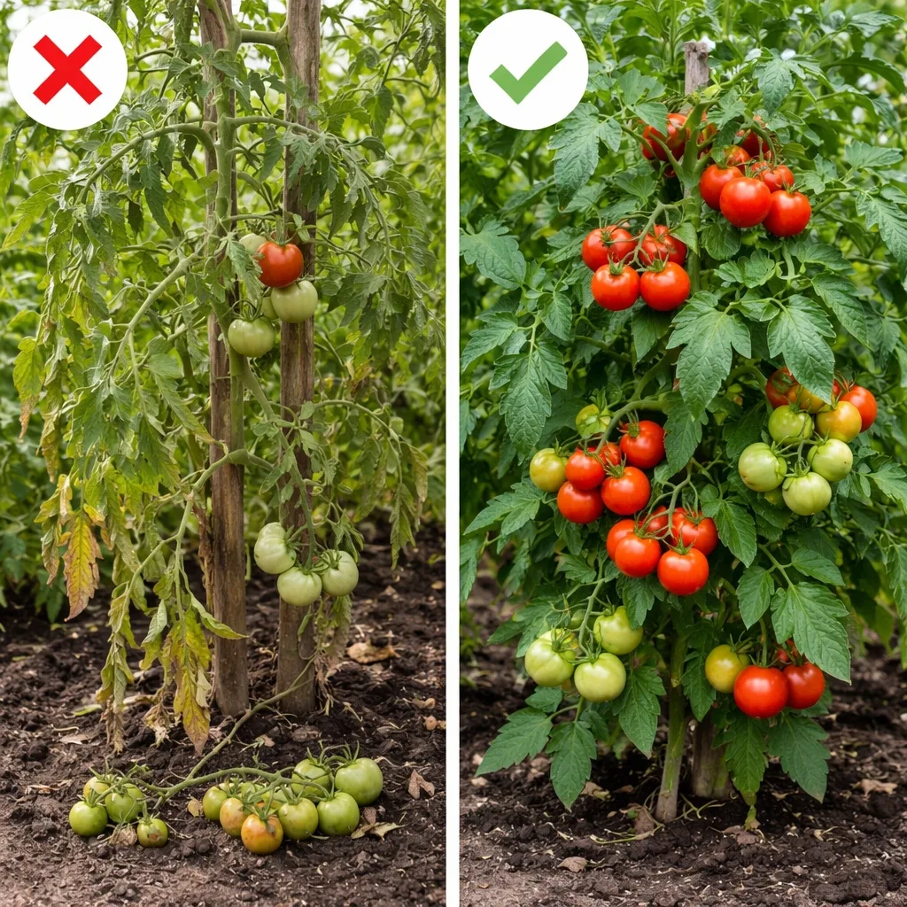 🍅 ПОЧЕМУ ВРЕДНО ОБРЫВАТЬ ВСЕ ПАСЫНКИ ЗА РАЗ
Многие за один раз удаляют все боковые побеги у запущен