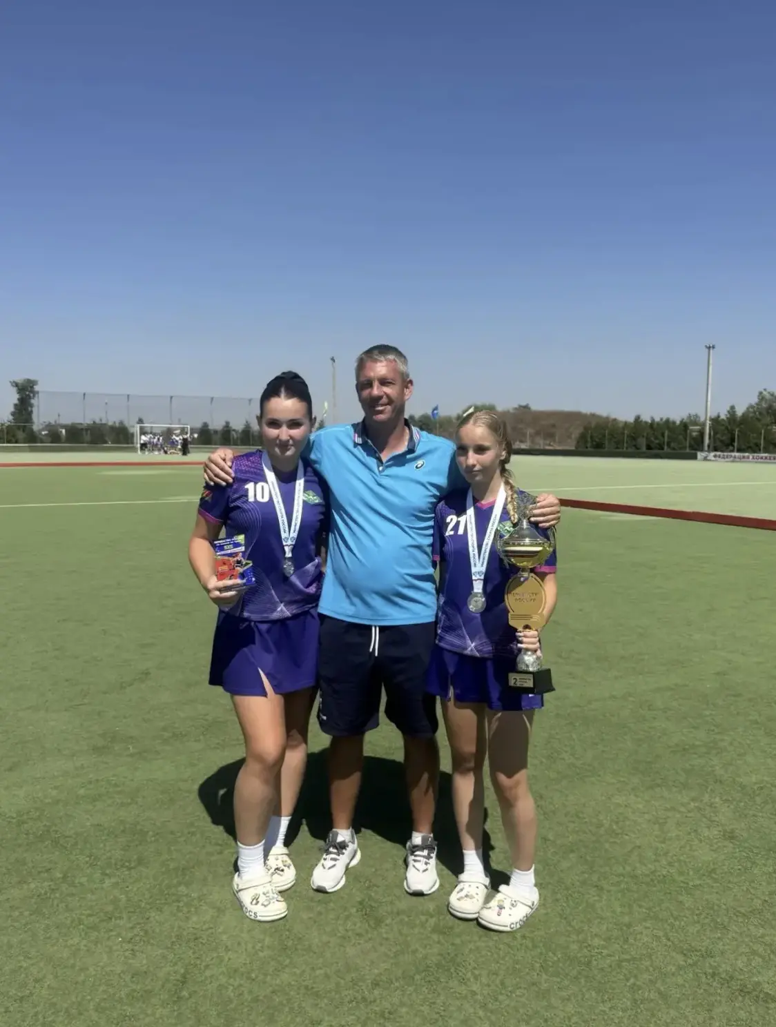 🏑 Серебряный успех на Первенстве России!