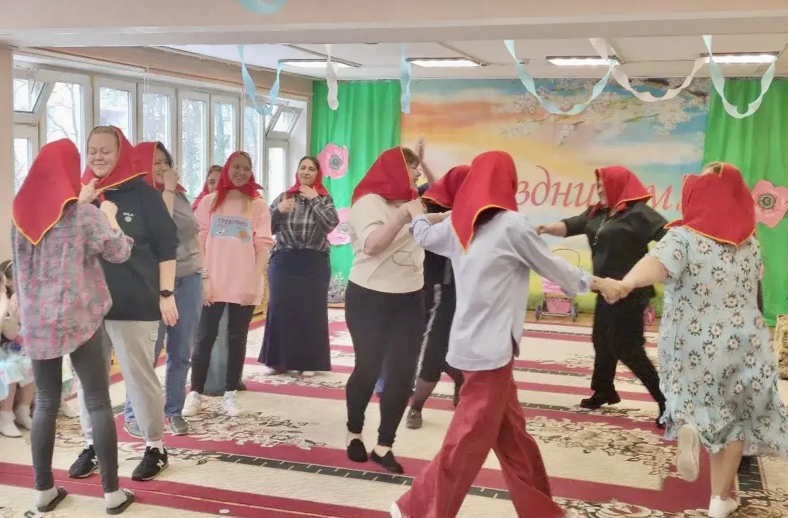 🌷 Весенние поздравления для самых любимых.  В преддверии Международного женского дня в наших детских