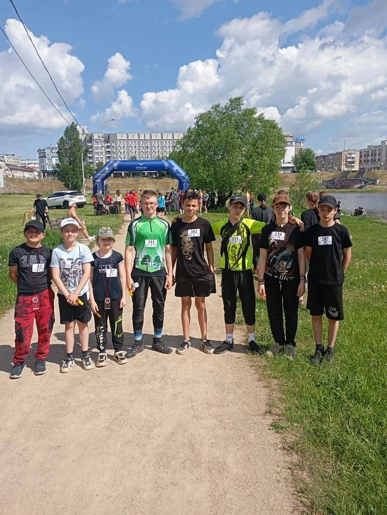 🏃Наши ребята на «Российском Азимуте»
