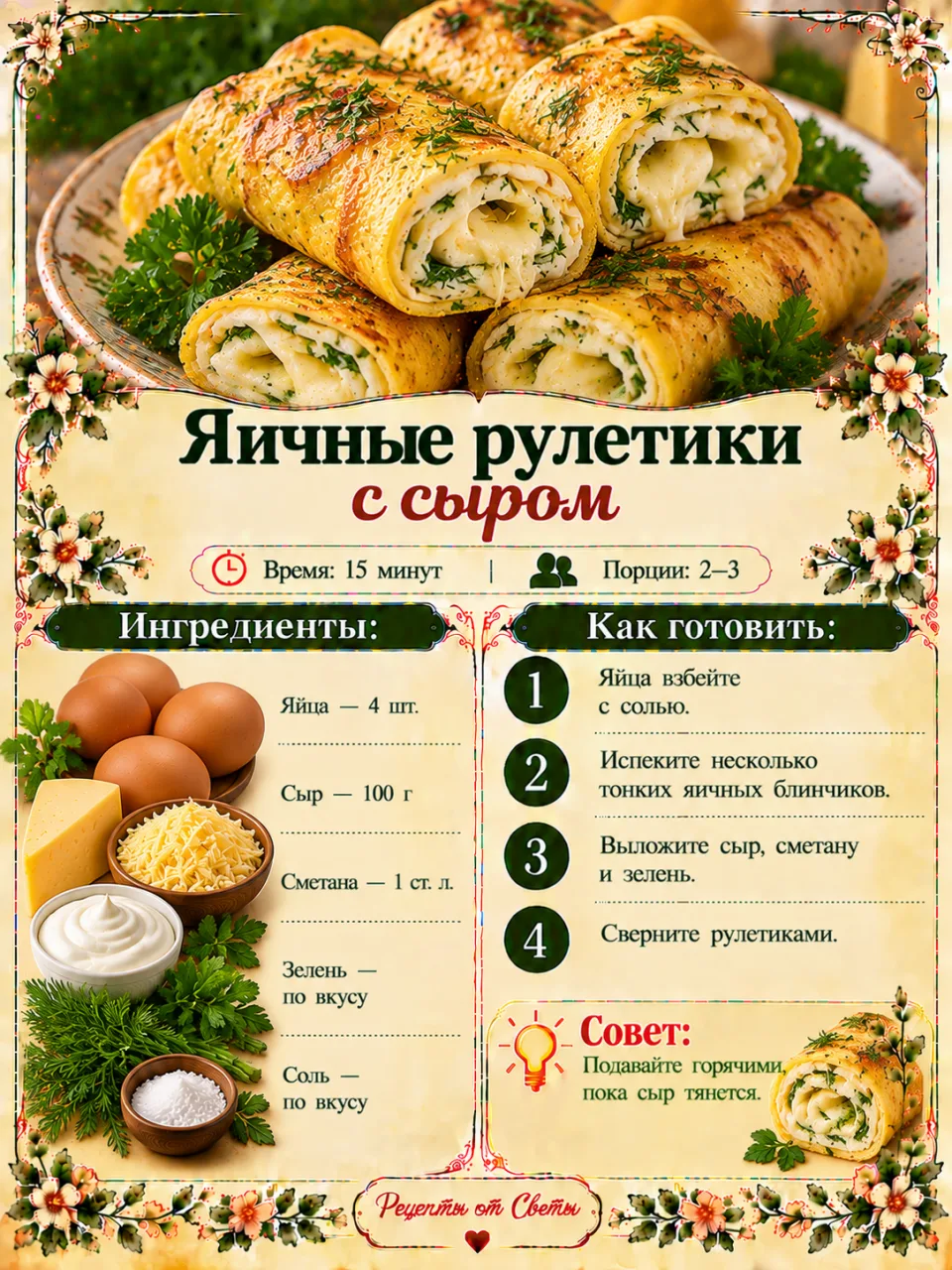 Приготовили по этому рецепту? Покажите, что получилось, в комментариях! 📸