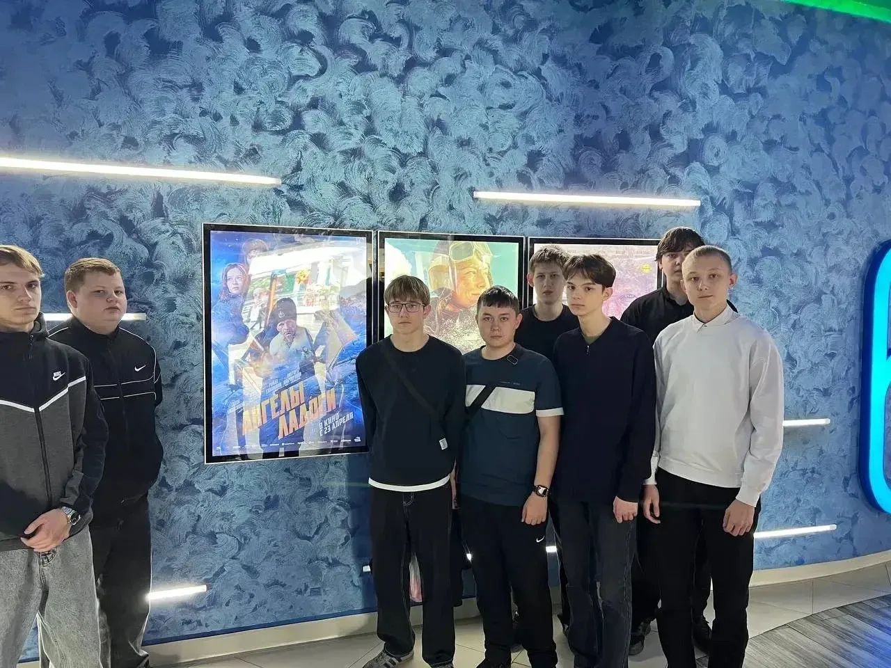 🎬В кино по Пушкинской карте  Сегодня у группы К2-25 под руководством классного руководителя Пономаре