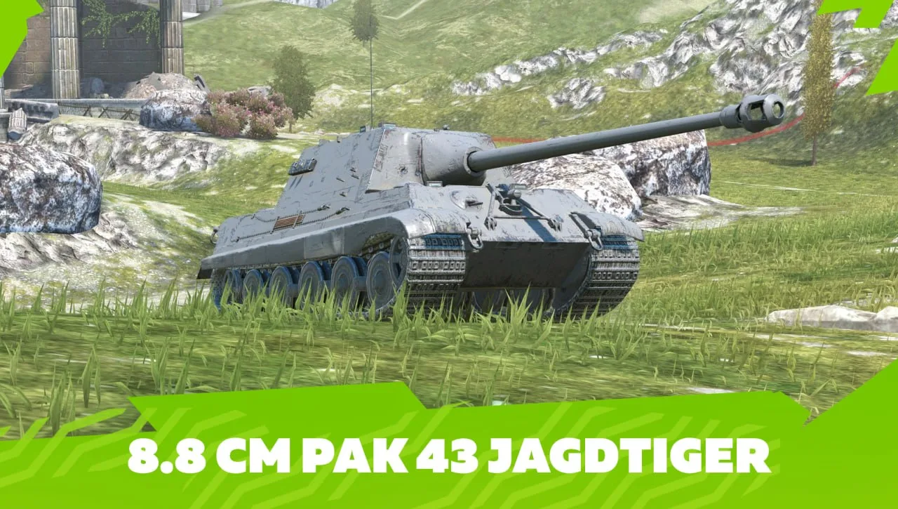 🔵 8 (6) танков получат PBR в следующем патче:
🔸Jagdtiger 8.8 и его новогодний вариант;
🔸 T34 и ег