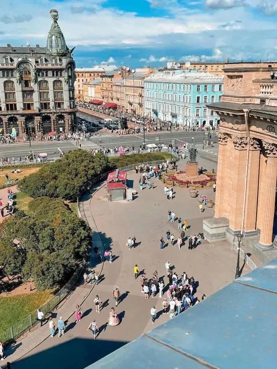 Смотровая на крыше Казанского собора 🏛️ ⠀