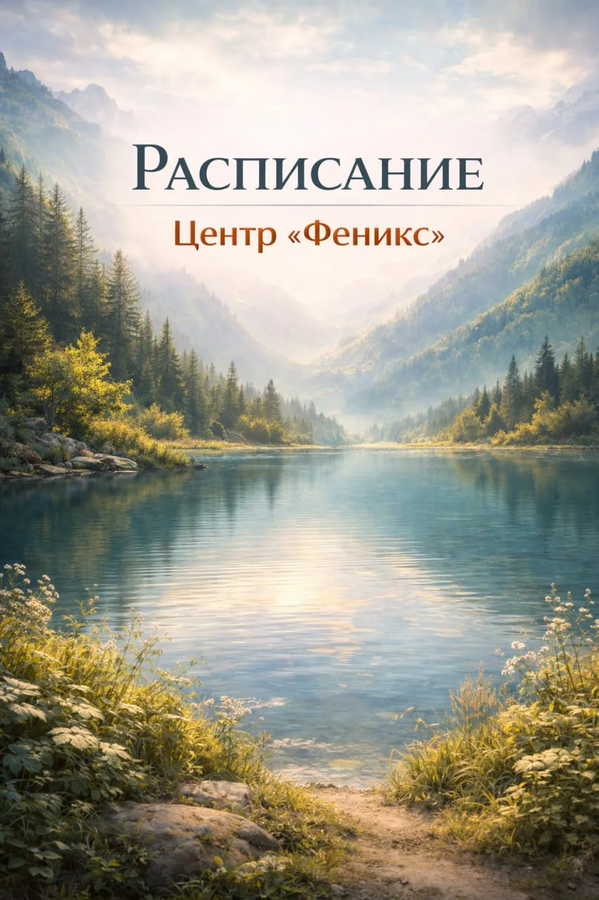⚡️Расписание мероприятий с 12.04.2026 по 26.04 2026