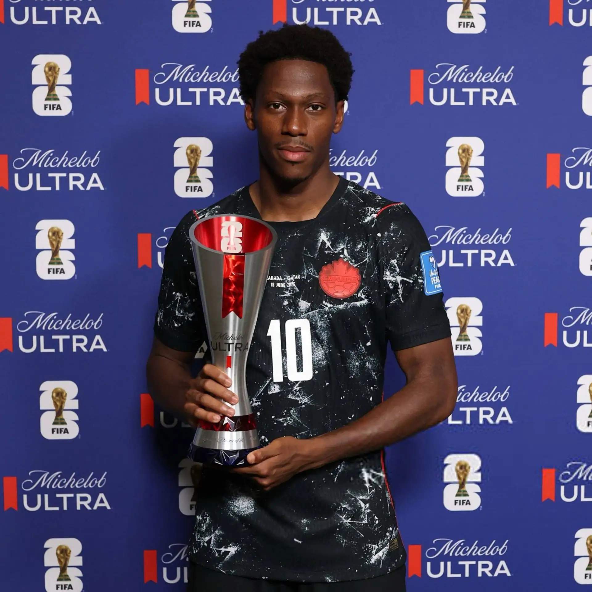 🏆🇨🇦 Джонатан Дэвид – ЛУЧШИЙ игрок матча с Катаром!

• ХЕТ-ТРИК
• 8 ударов (5 в створ)
• 41 касани