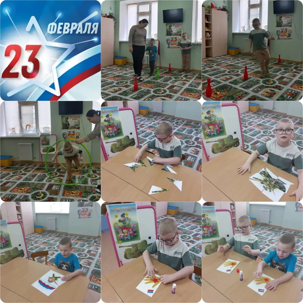 23 Февраля в детском саду!