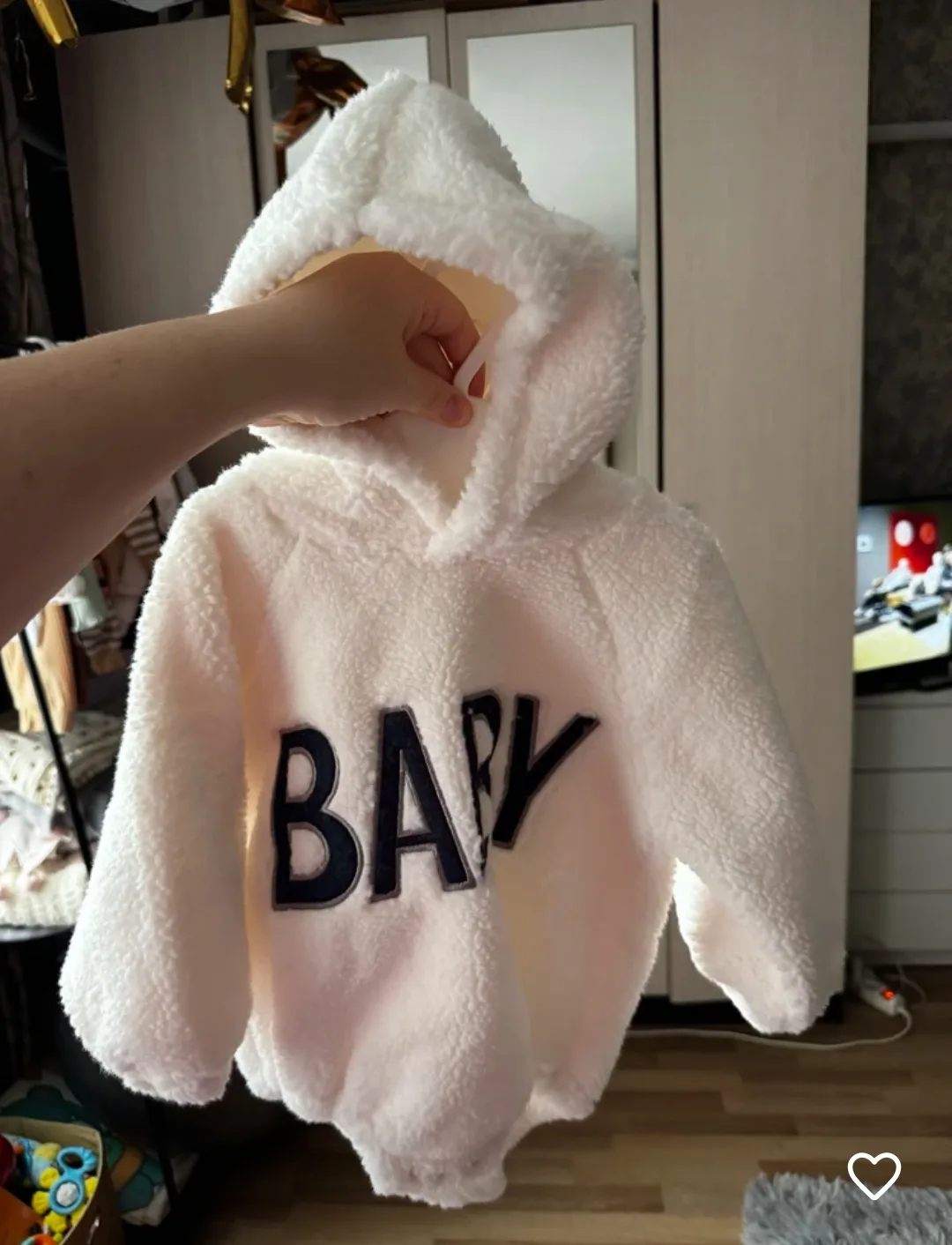 Боди для новорожденных с длинным рукавом FMPDC baby🤍🤍🤍