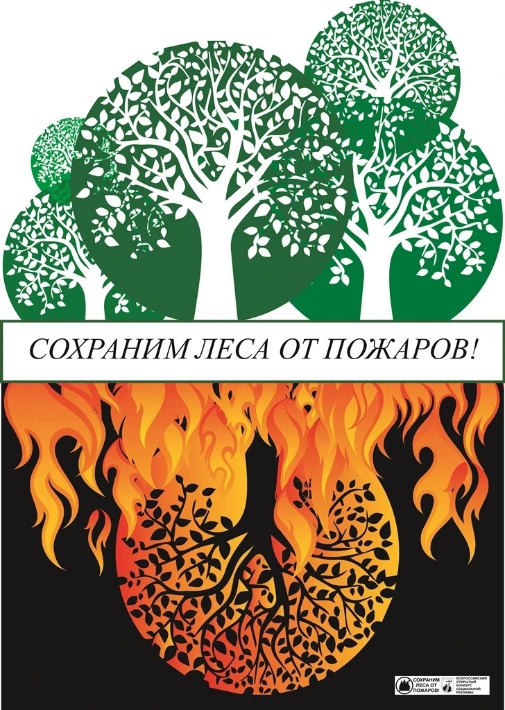 🔥 Берегите лес от огня!

По статистике, около 90% лесных пожаров происходят по вине человека. Неост