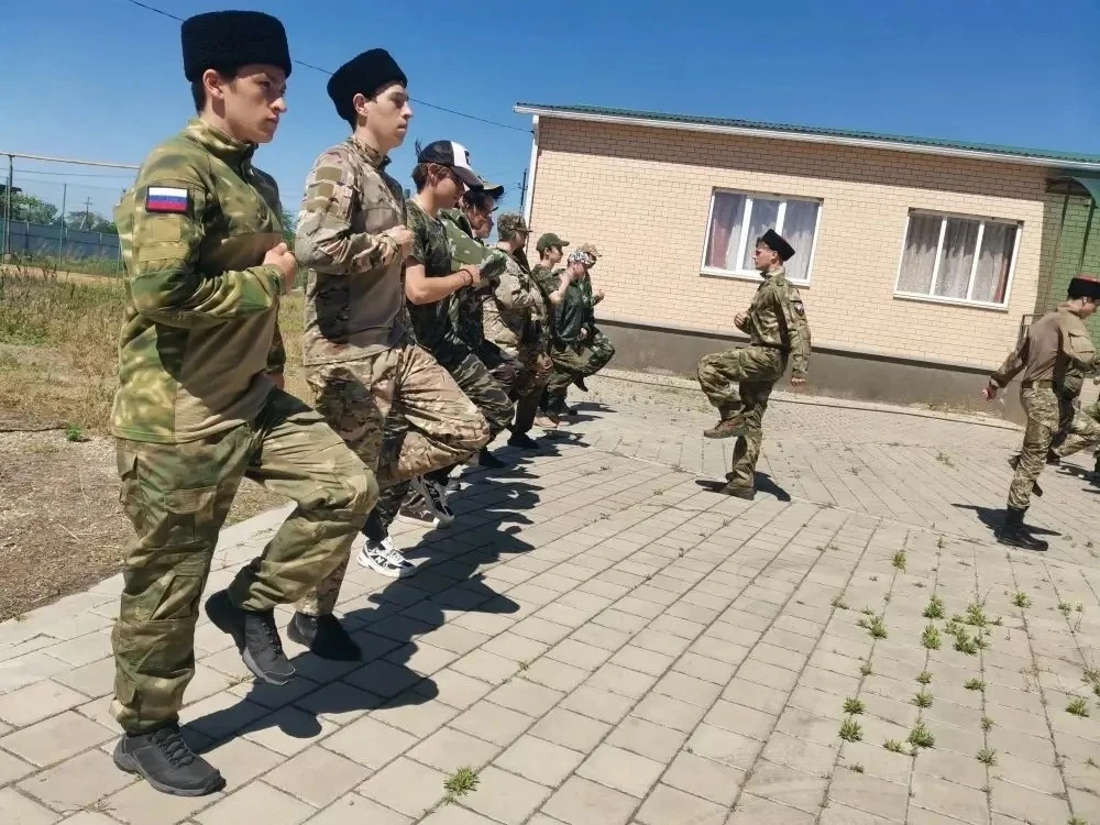Третий день учебных сборов в Приморско‑Ахтарском филиале техникума "Знание" прошёл насыщенно и плодо