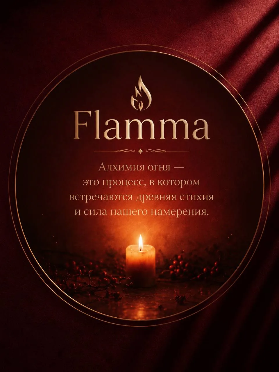 🔥Алхимия огня. Когда намерение становится силой.