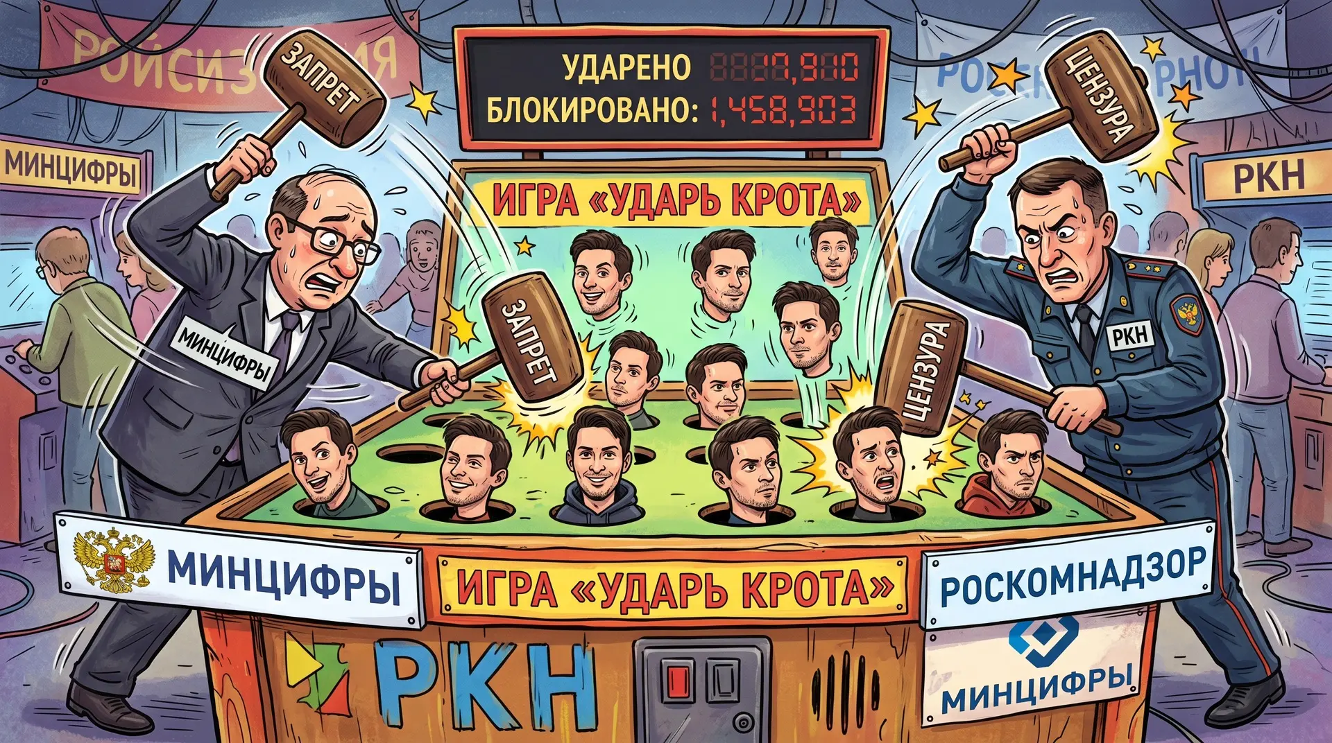 Ответ Минцифры и Роскомнадзора

В ответ на предложение Павла Дурова, ведомства могут запустить друго