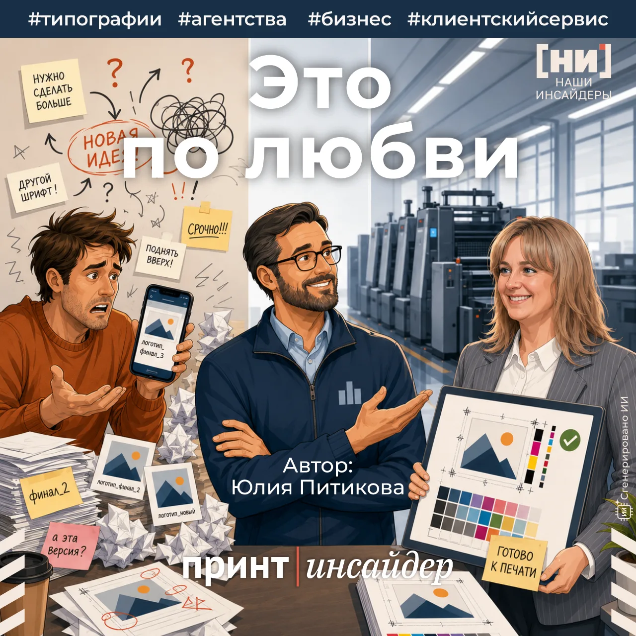 Что типографии ценят в рекламных агентствах
