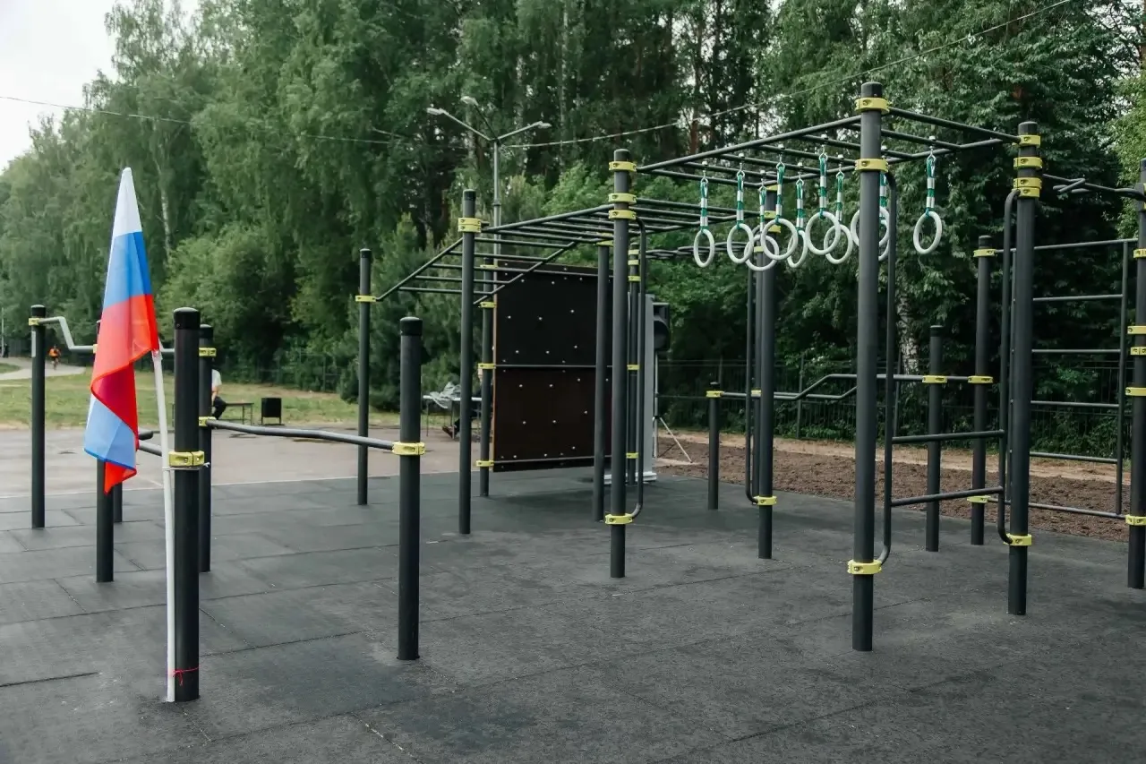 ✅Новая спортплощадка для людей с ограниченными возможностями появилась на «Политехнике»
 
Сегодня, в