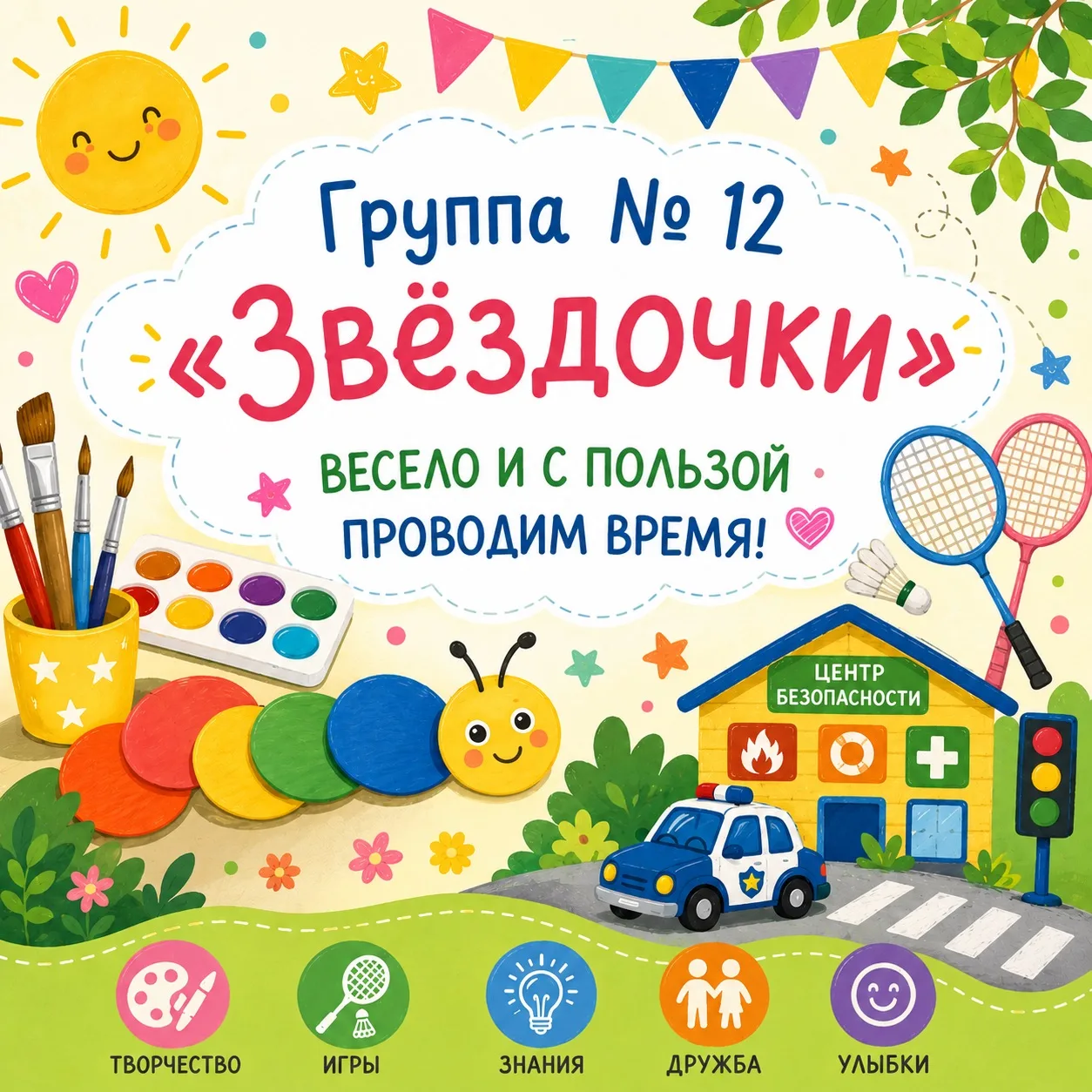 🌞 Сегодняшняя прогулка была наполнена творчеством, движением и радостью!

В уютной творческой масте