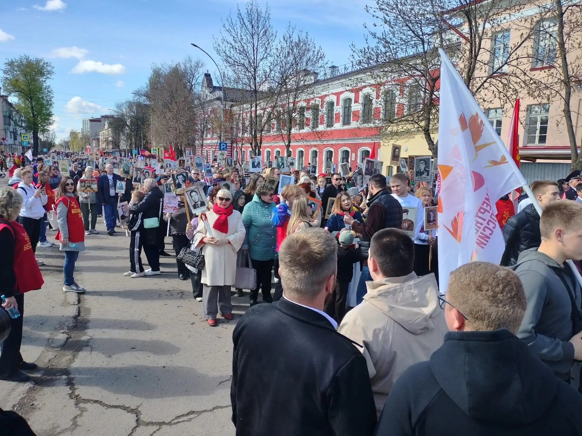 Вологда готовится к шествию Бессмертного полка в честь Дня Победы ❤  Живое напоминание о том, что мы