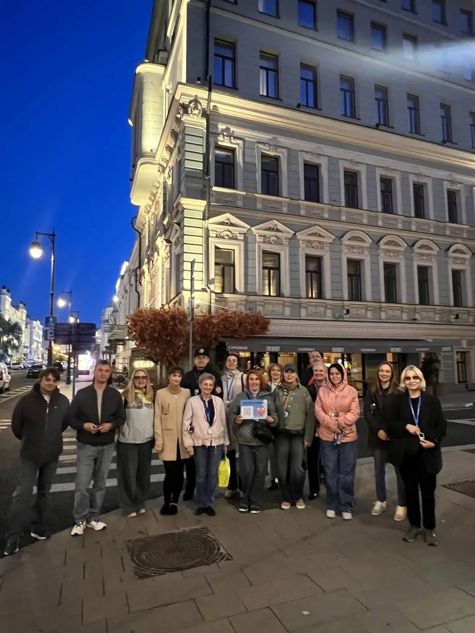 Великолепная осенняя погода радовала и звала гулять всю неделю