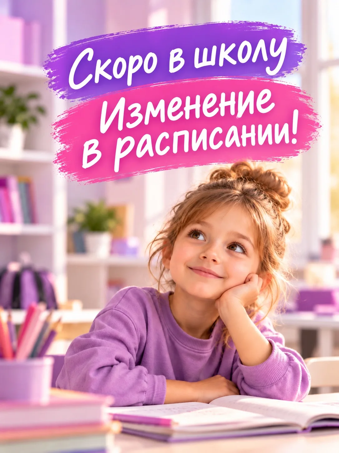 📢 Уважаемые родители, чьи дети посещают студию «Скоро в школу»!