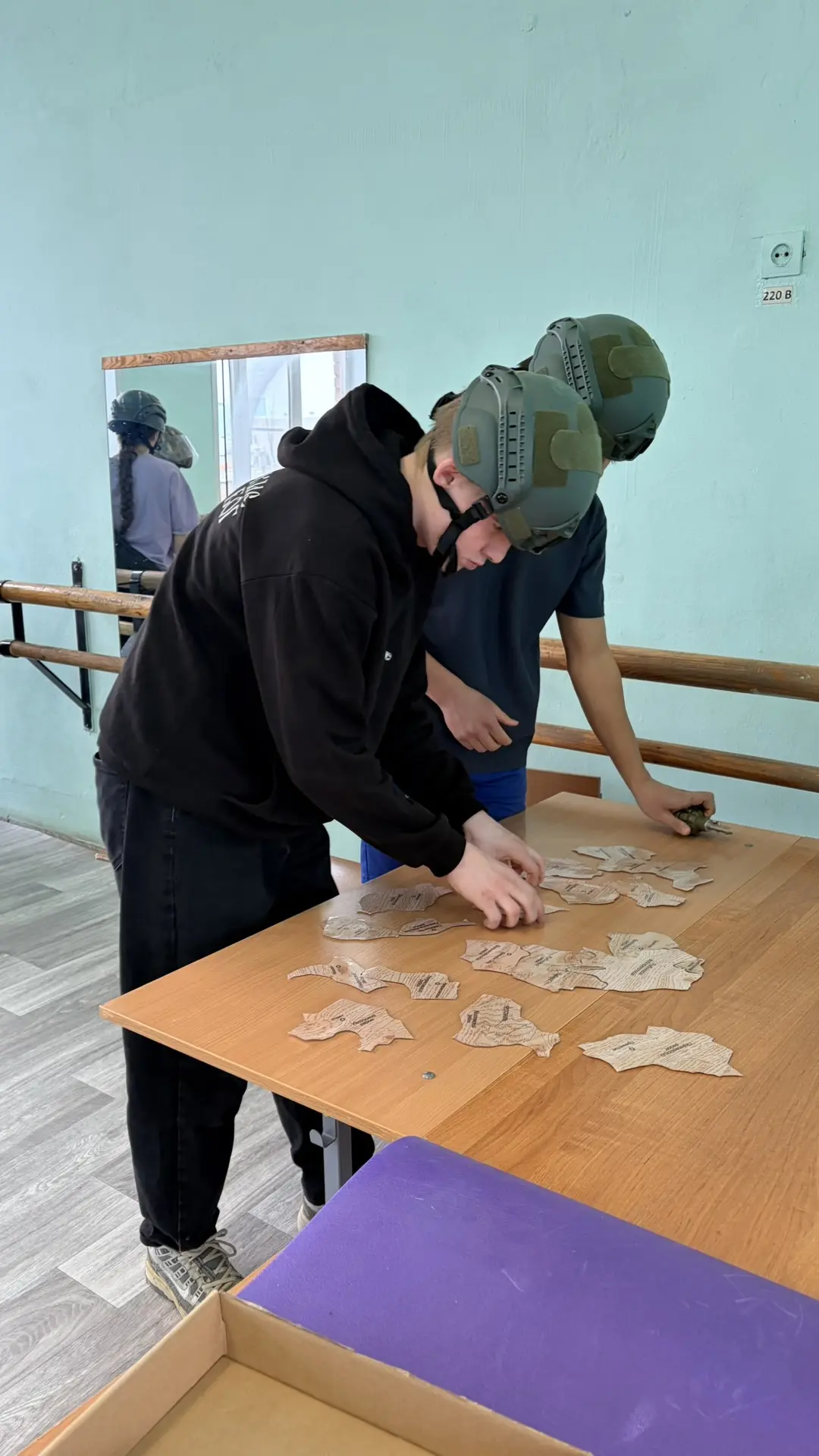 Команда школы №57, уже по хорошей традиции, приняла участие в городской спортивно-патриотической игр