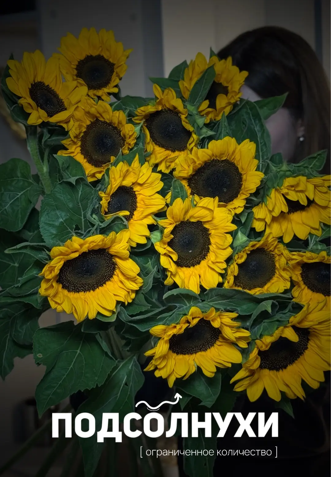 🌻Сезон подходит к концу, поэтому успевайте забрать настоящие краснодарские подсолнухи
