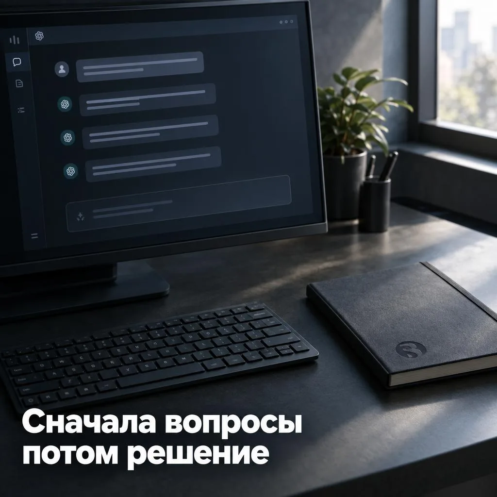 Нейросеть не знает ваших вводных — она достраивает пробелы догадками.