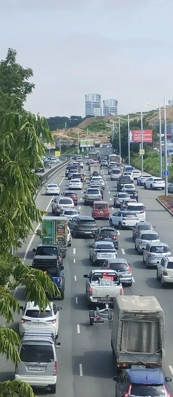 ДТП парализовало выезд из города

На выезде из Владивостока, в районе Зари, самосвал столкнулся с ле