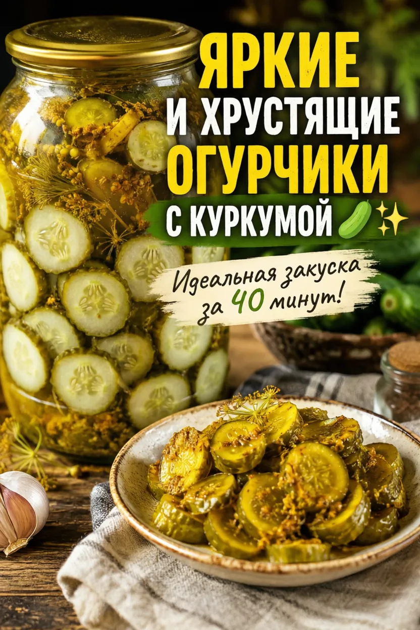 Огурчики "Пикули" для хот догов или просто как салат . Очень вкусно