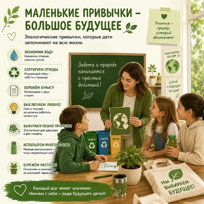 Экологические привычки, которые дети запоминают на всю жизнь

Есть вещи, которым невозможно научить 