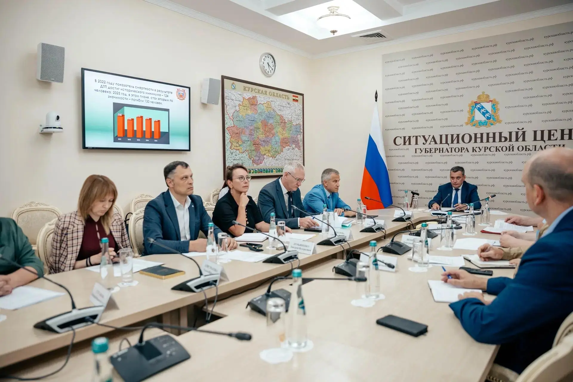 В Курской области создали рабочую группу по безопасности дорожного движения